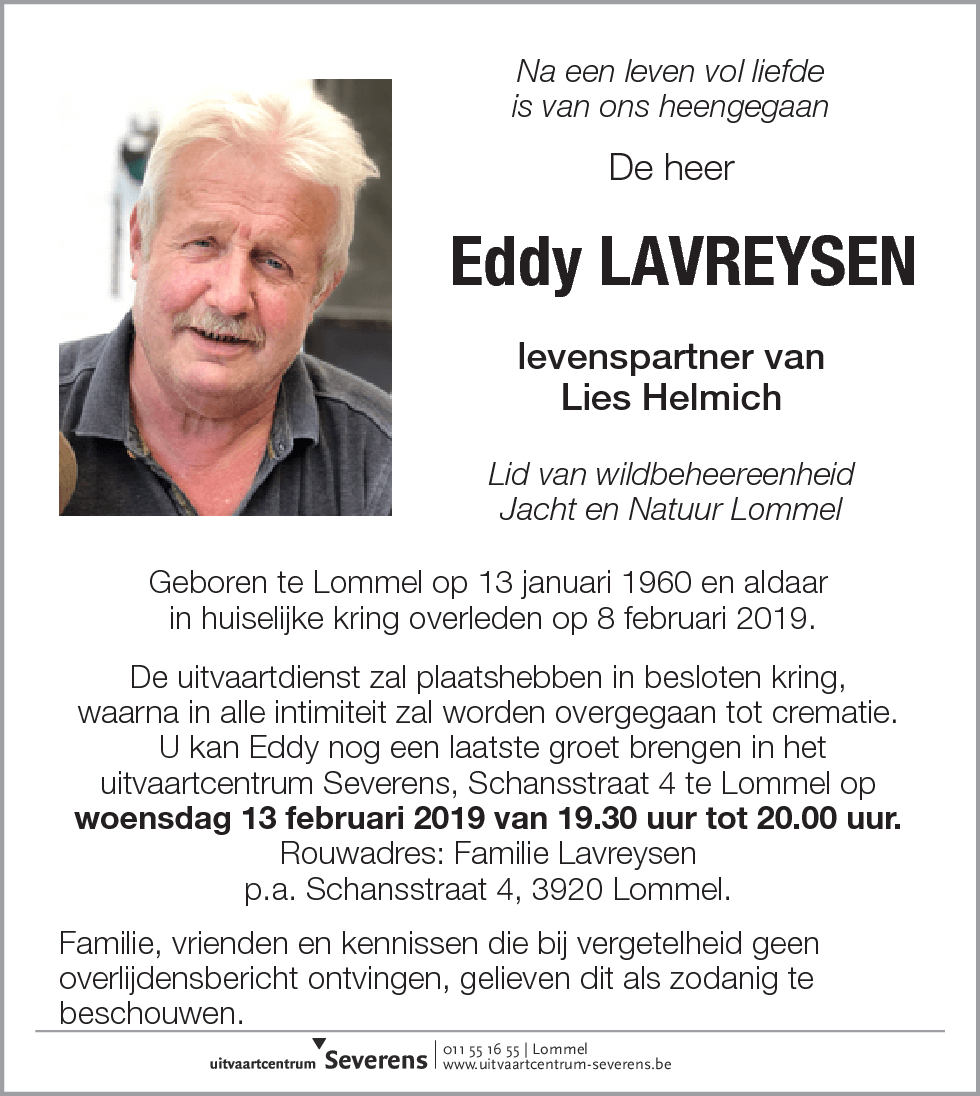 Eddy Lavreysen