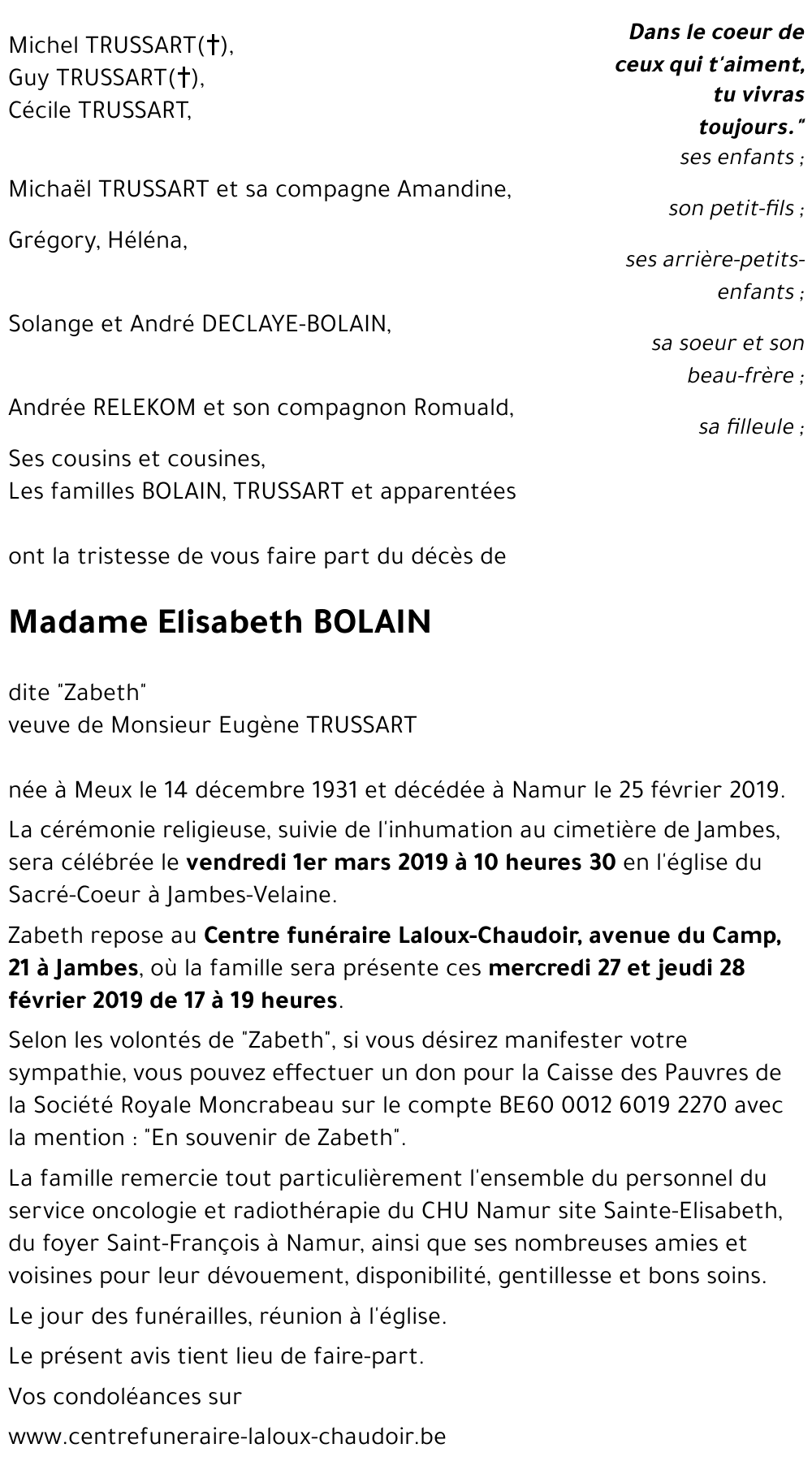 Elisabeth BOLAIN