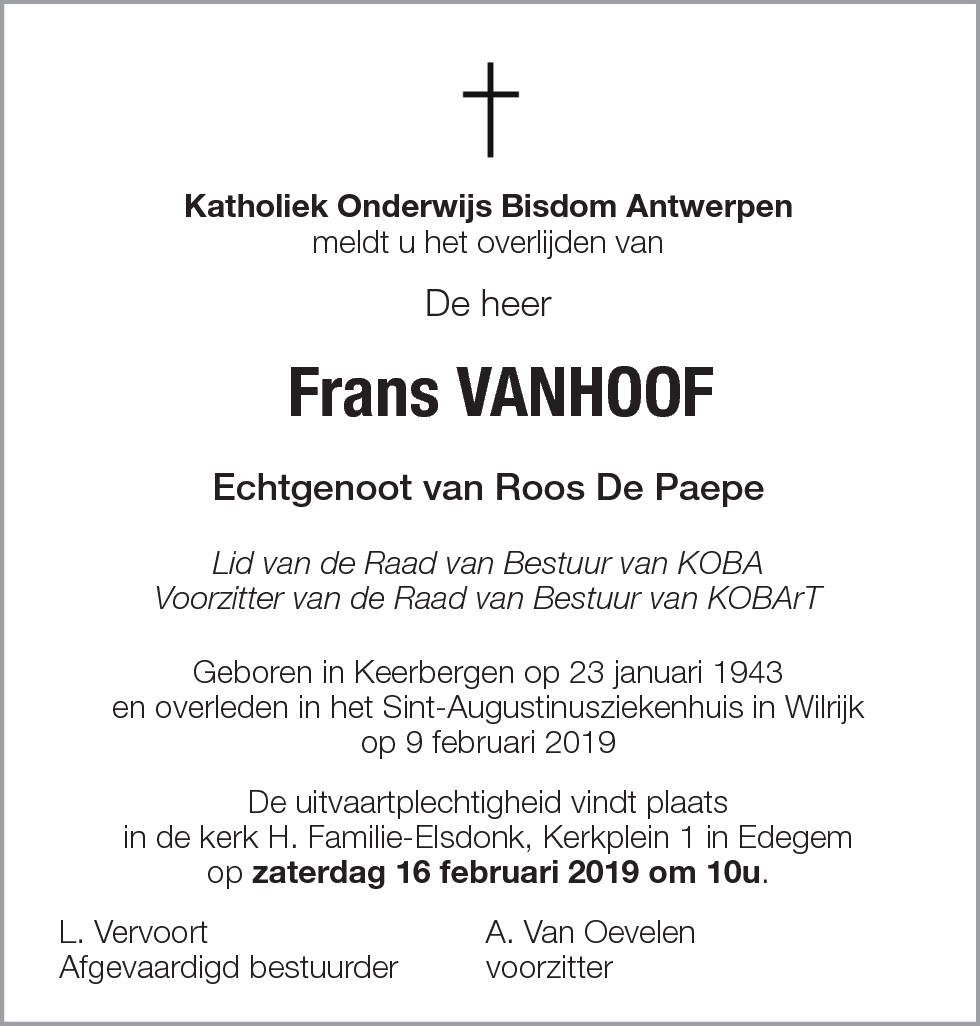 Frans Vanhoof