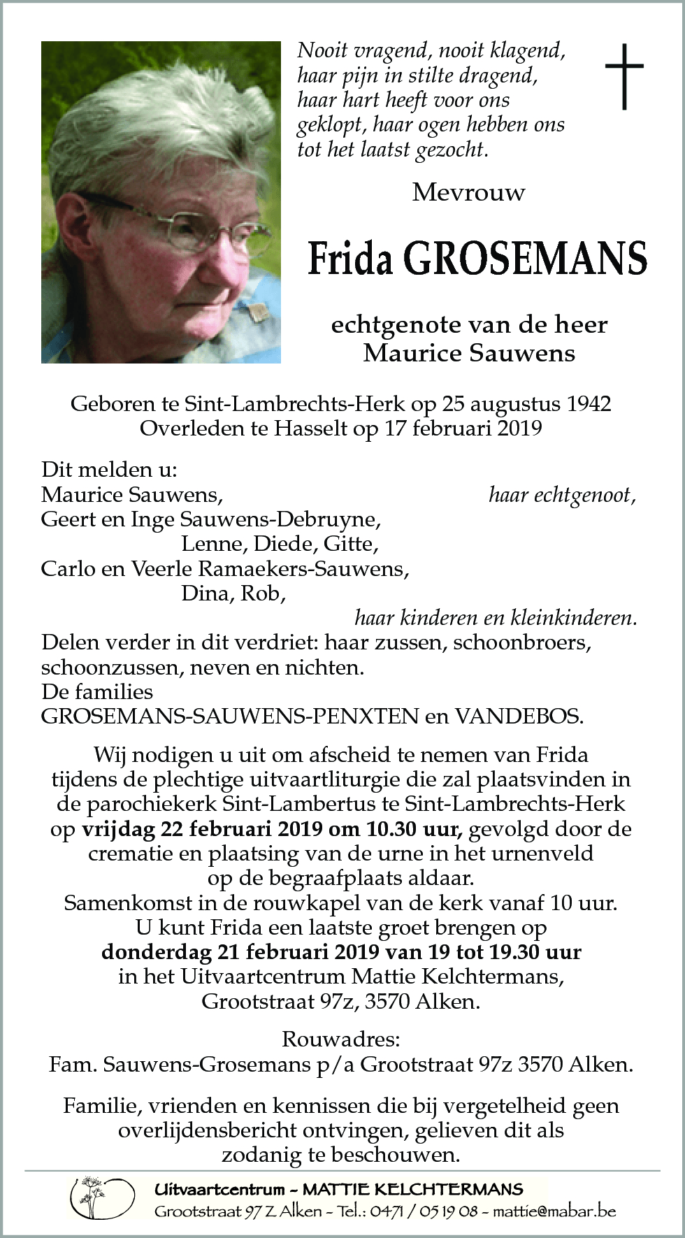 Frida Grosemans