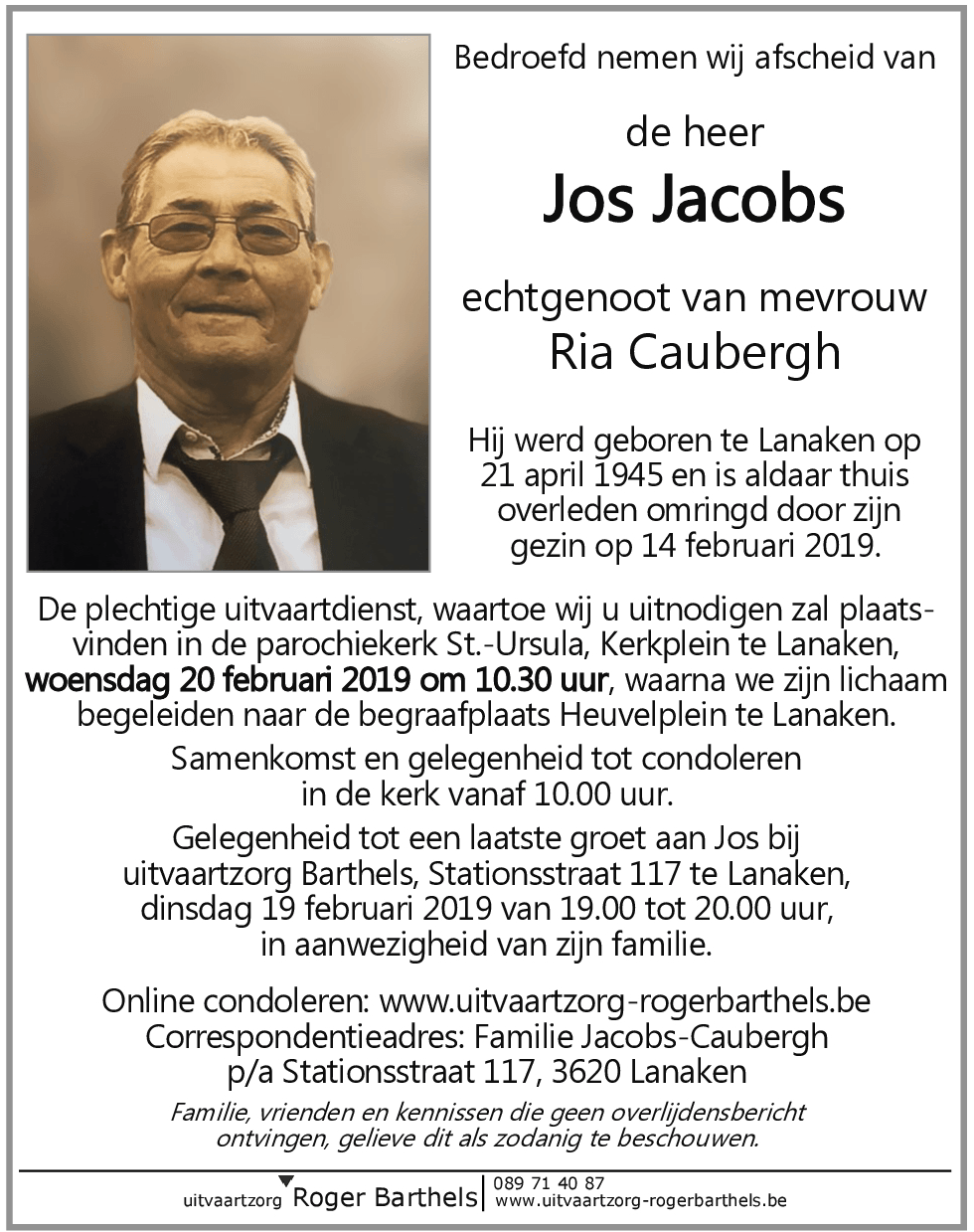 Georges “Joske” Jacobs