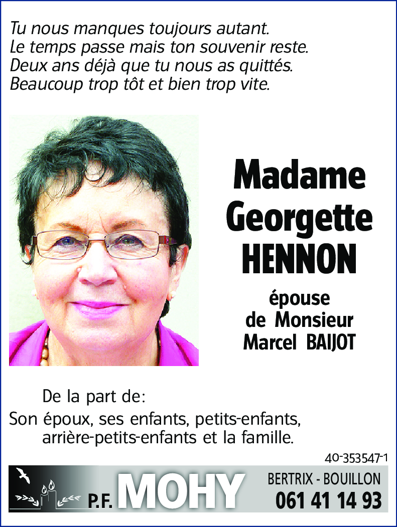 Georgette HENNON