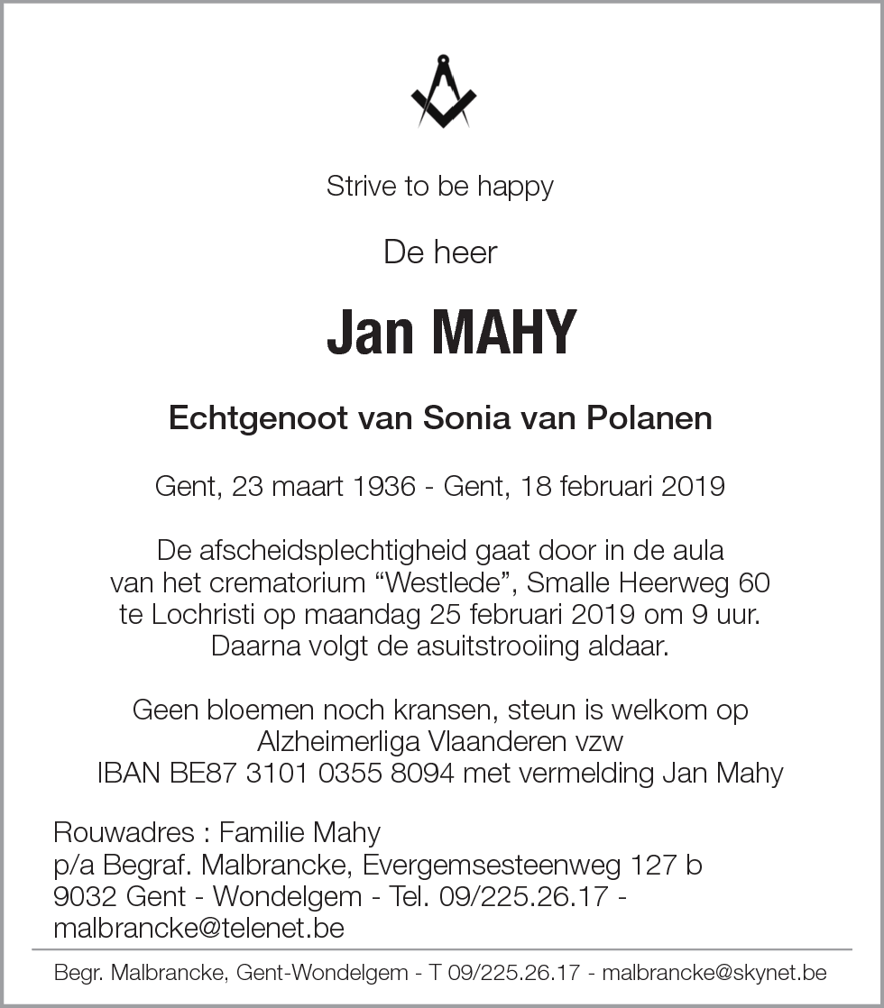 Jan Mahy