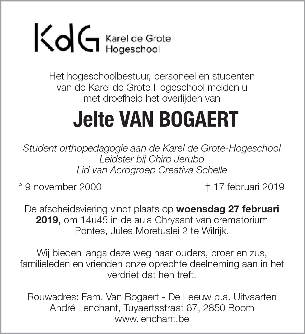 Jelte Van Bogaert