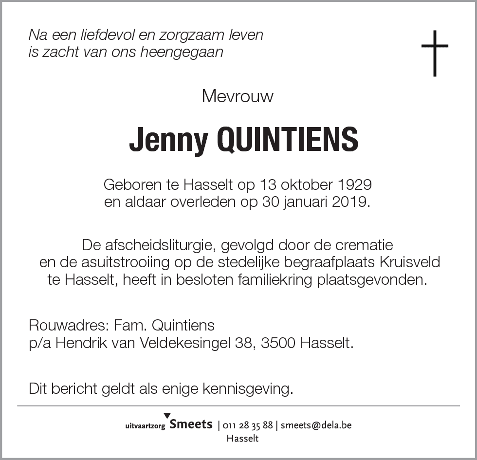Jenny Quintiens