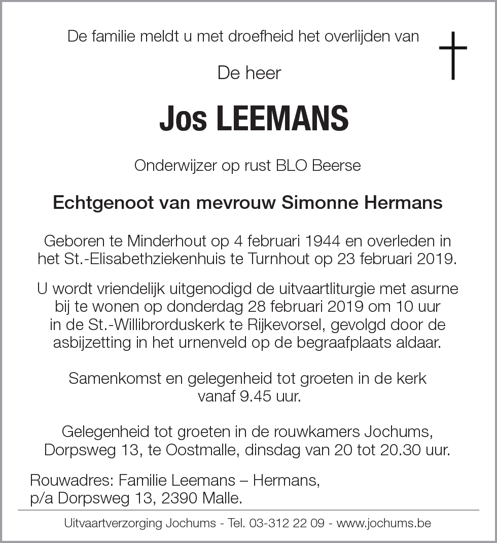 Jos Leemans