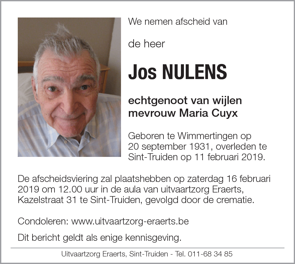 Jos Nulens