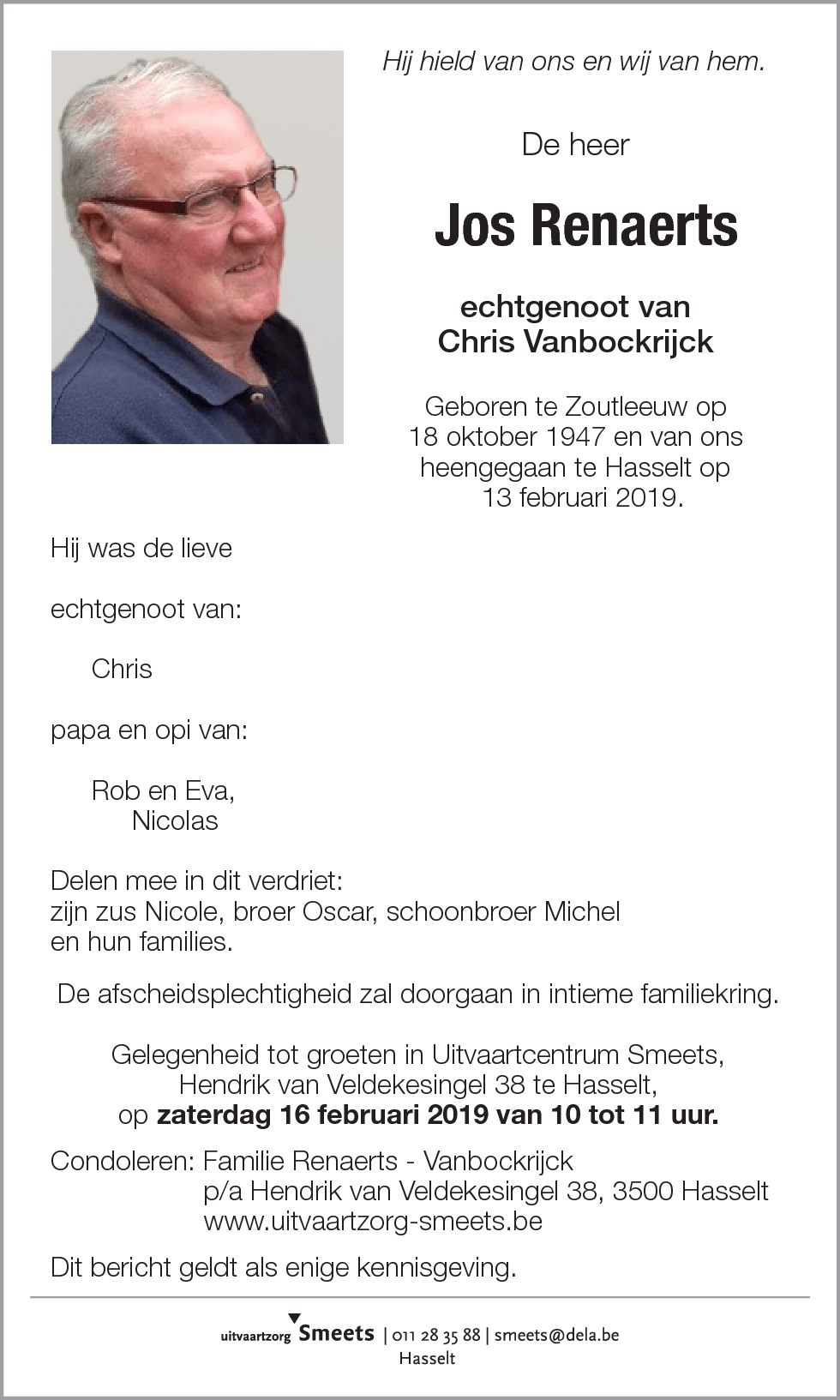 Jos Renaerts