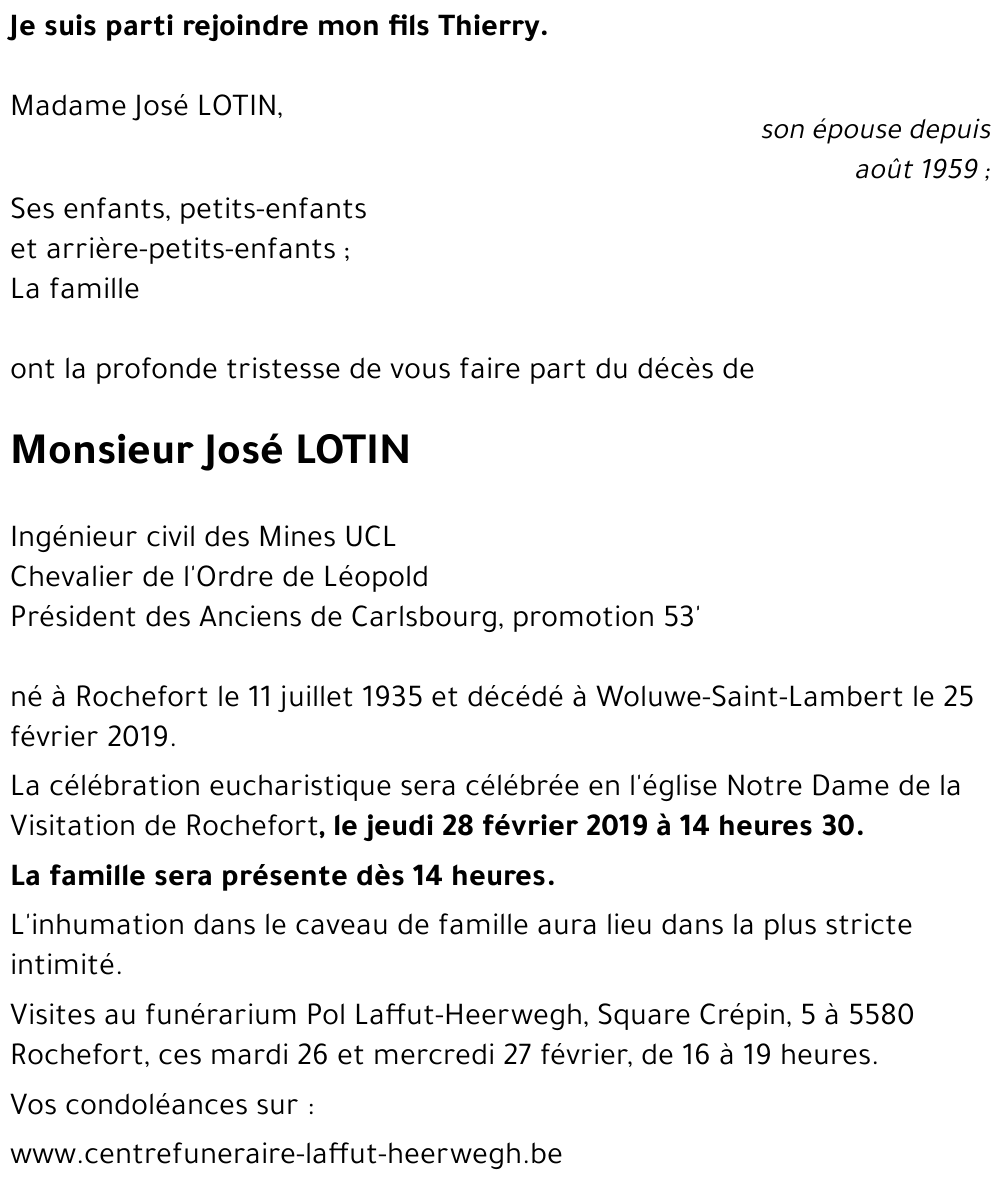 José LOTIN