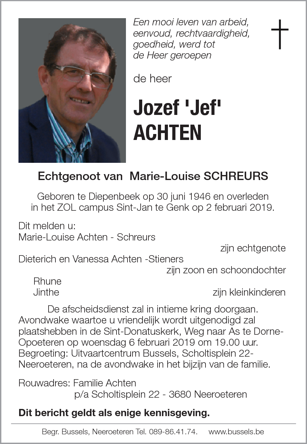 Jozef 'Jef' Achten