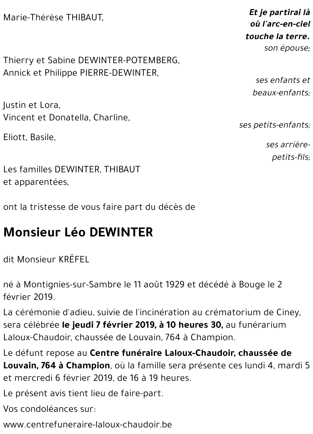 Léo DEWINTER