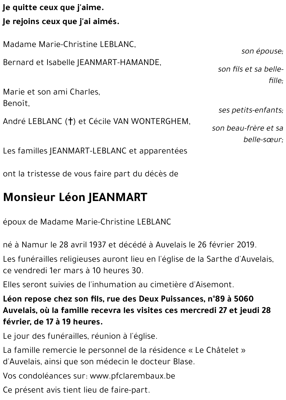 Léon JEANMART