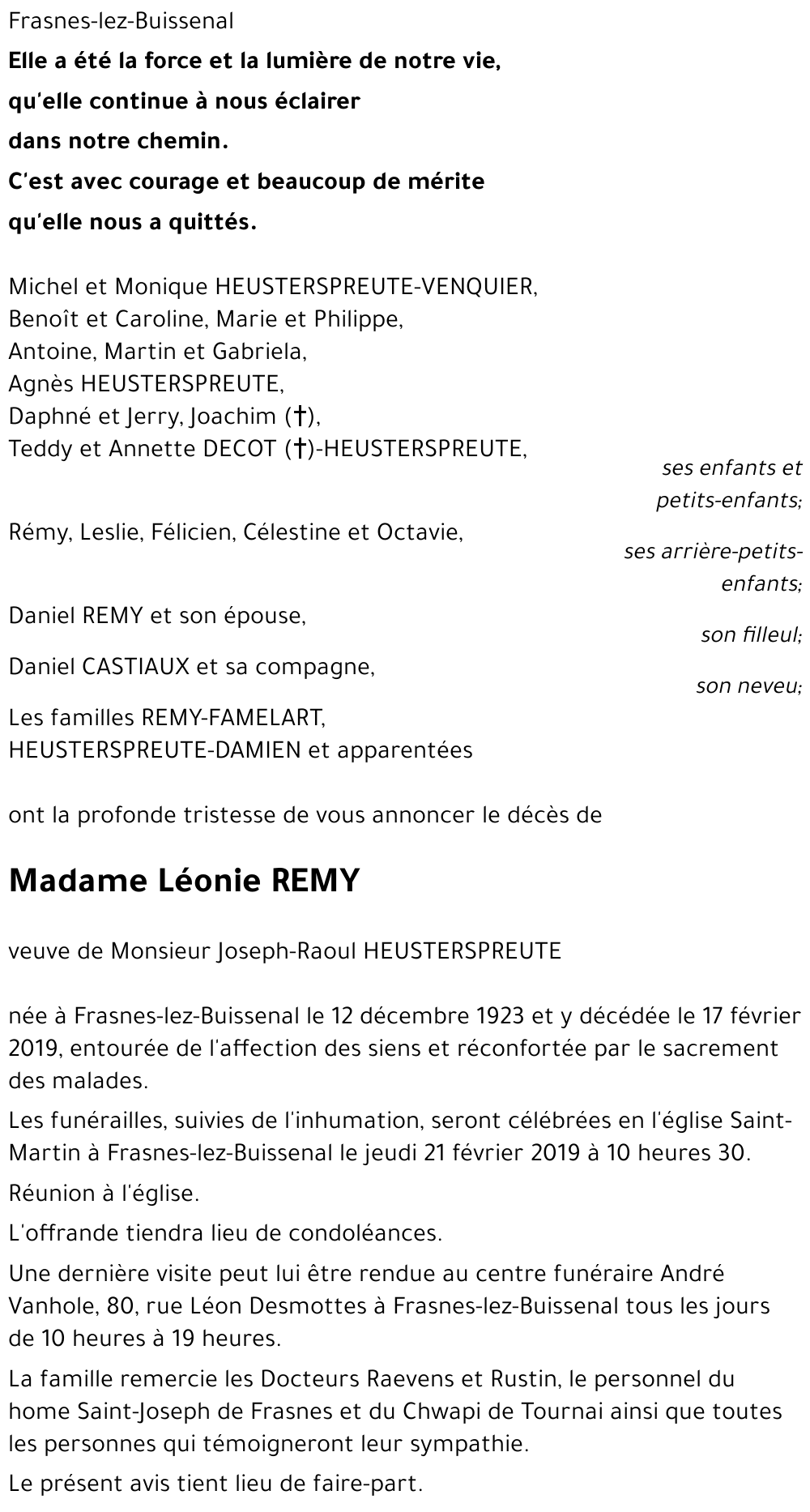 Léonie REMY