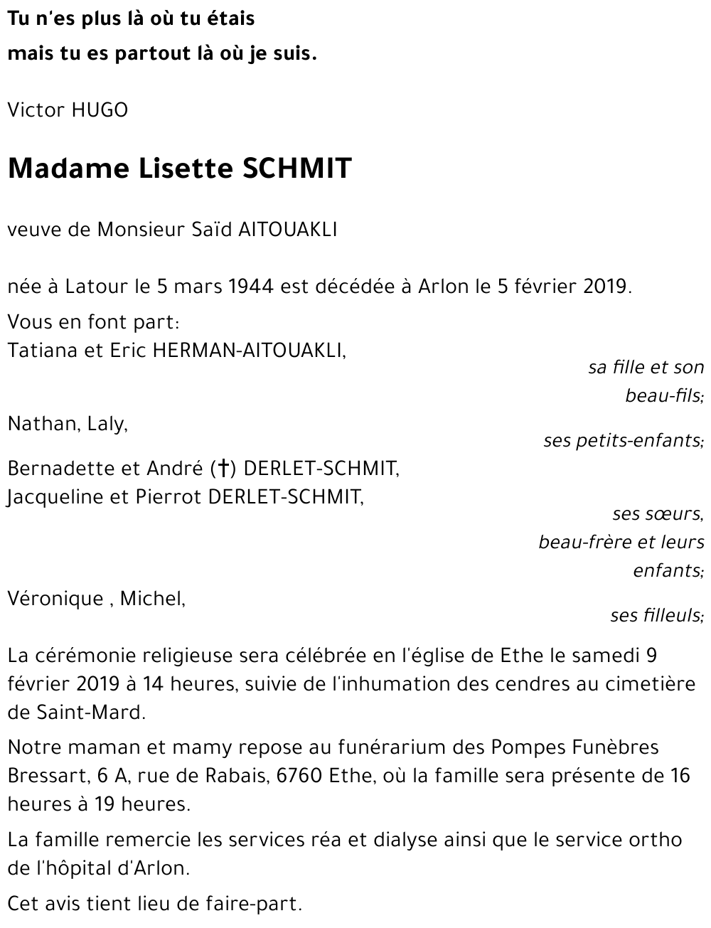 Lisette SCHMIT 