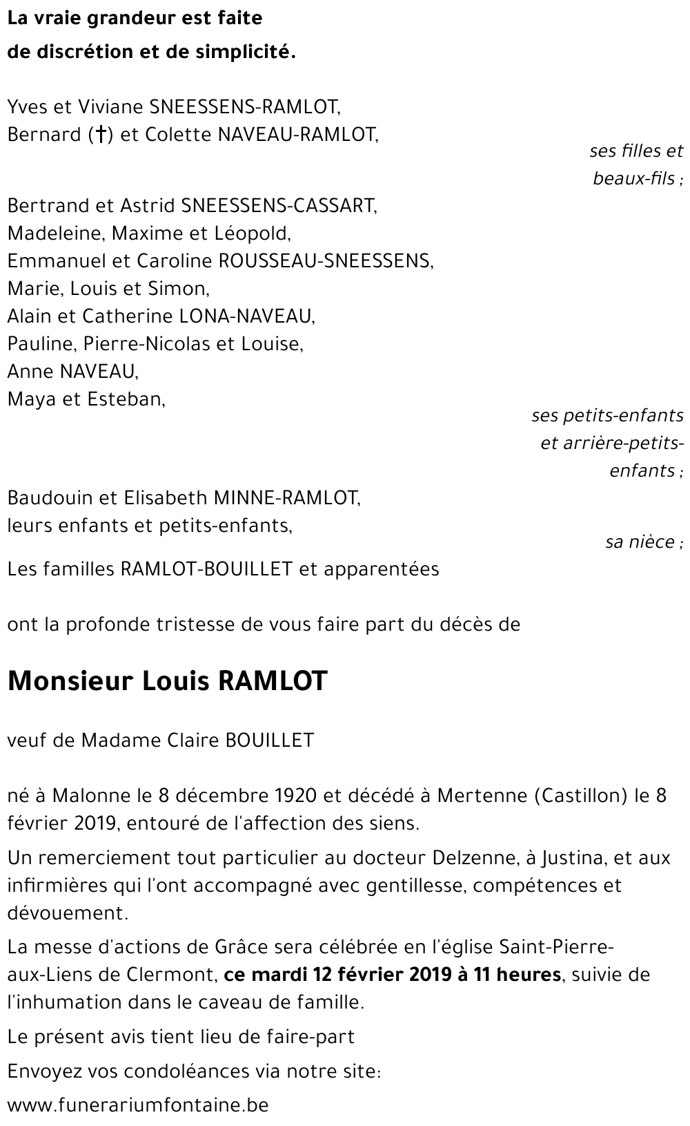 Louis RAMLOT