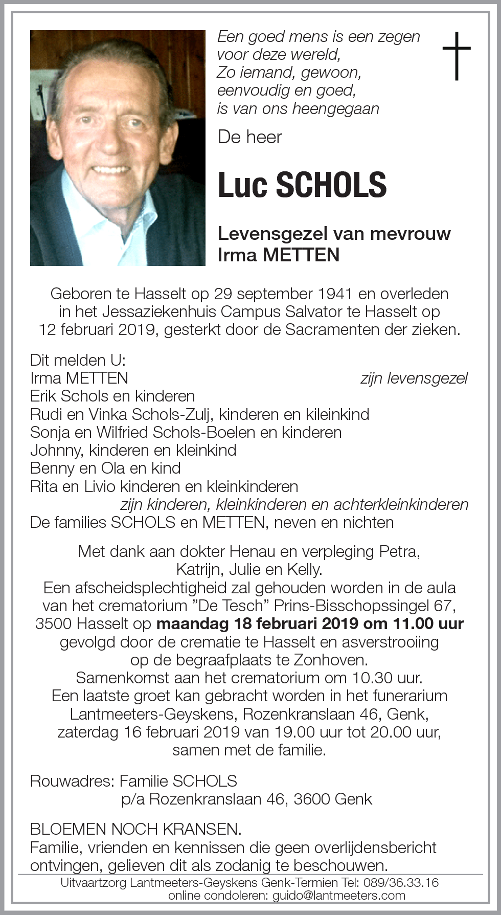 Luc SCHOLS