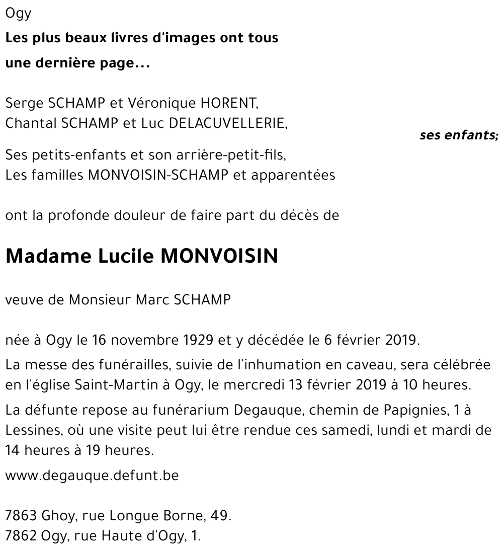 Lucile MONVOISIN