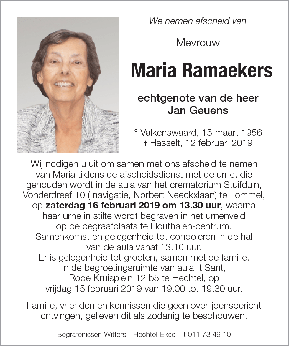 Maria Ramaekers