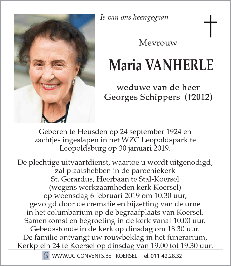 Maria Vanherle