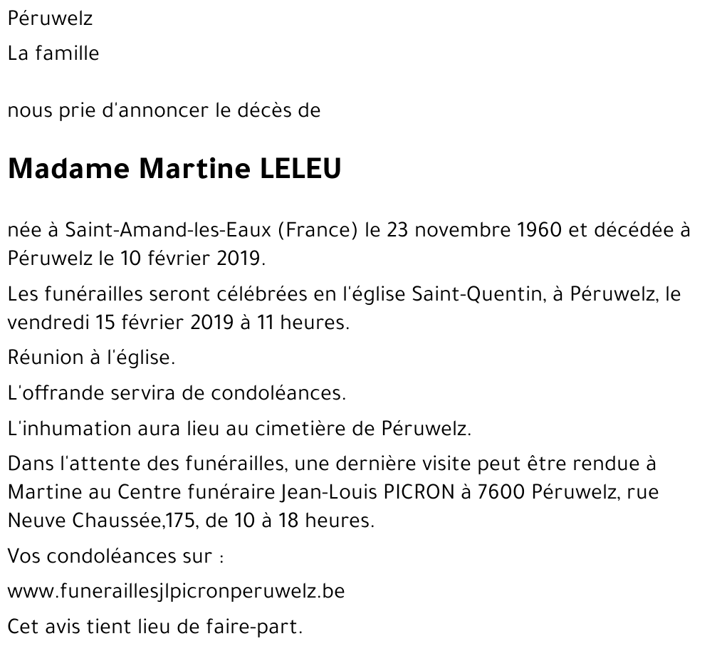 Martine LELEU