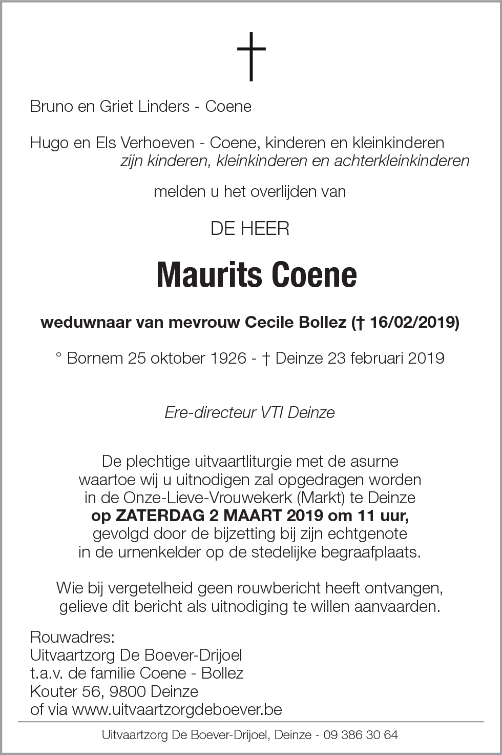 Maurits Coene