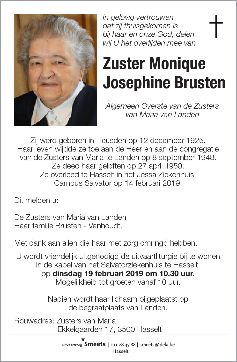 Monique Josephine Brusten