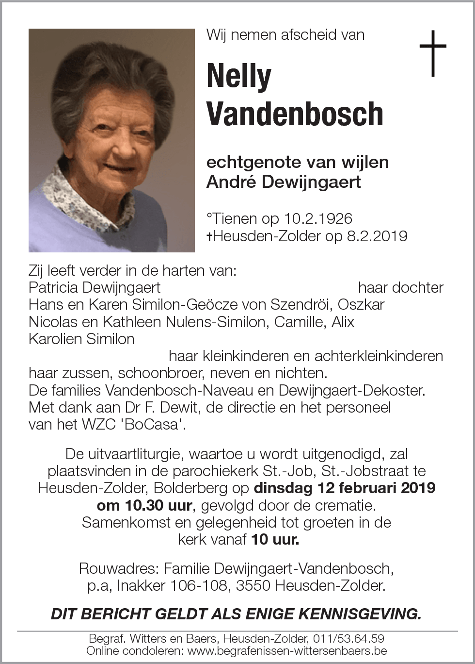 Nelly Vandenbosch