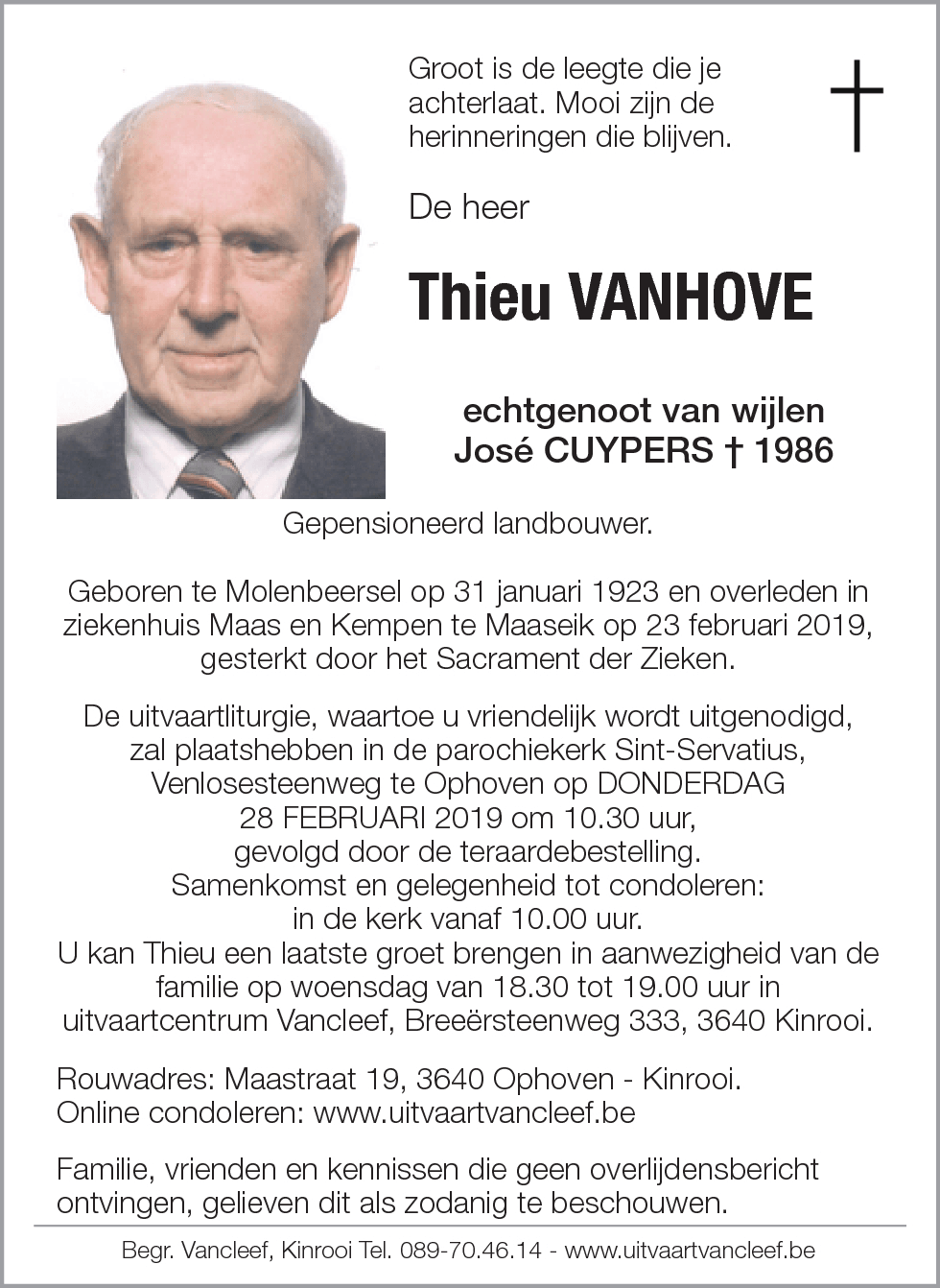 Thieu Vanhove