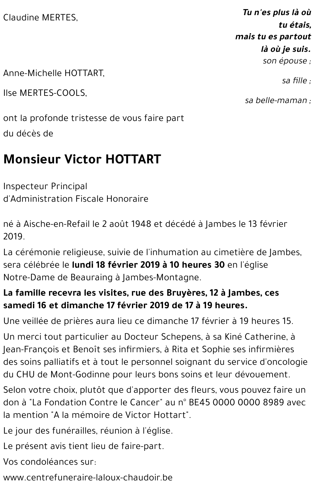 Victor HOTTART