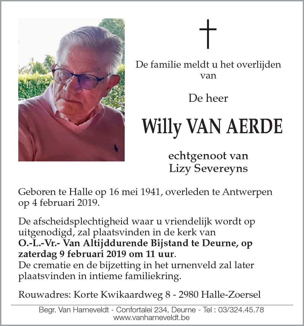 Willy Van Aerde