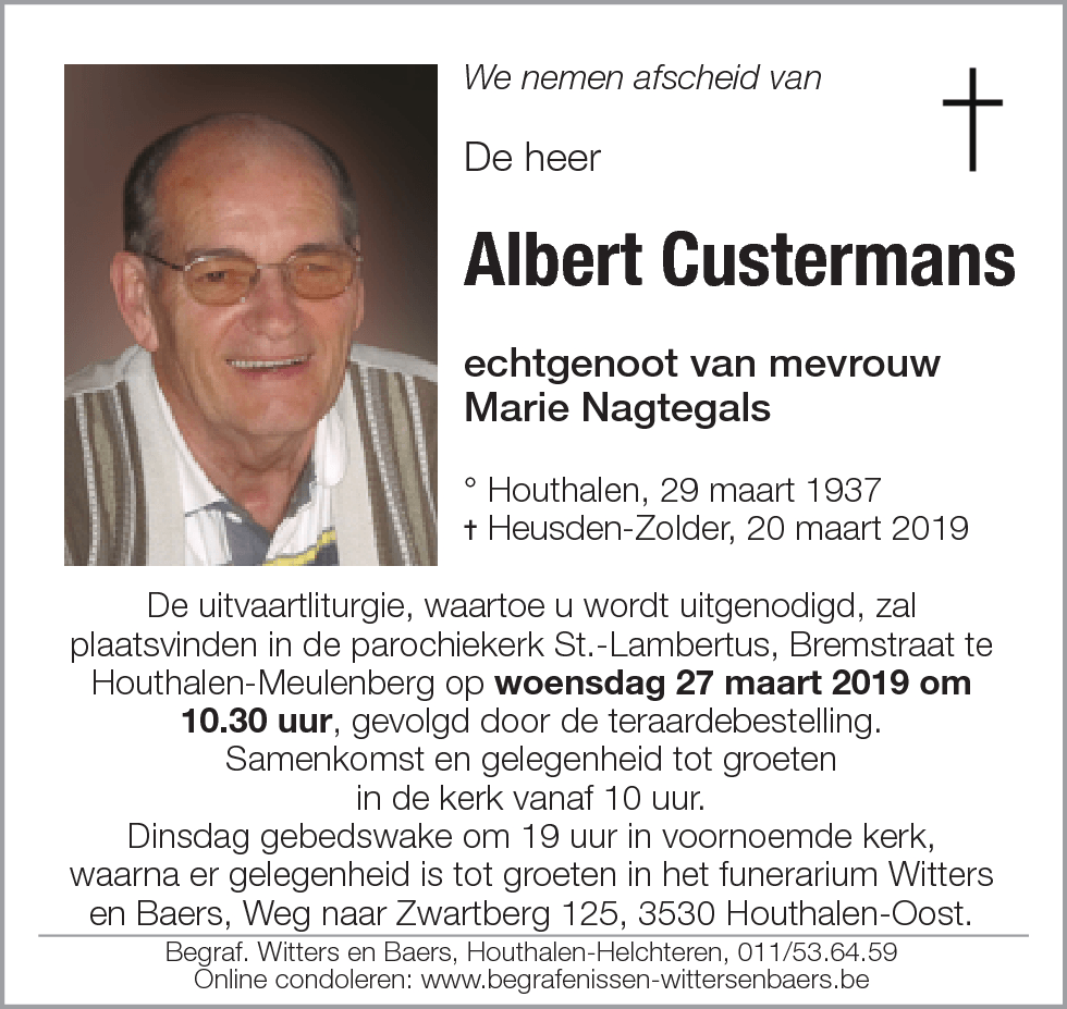 Albert Custermans