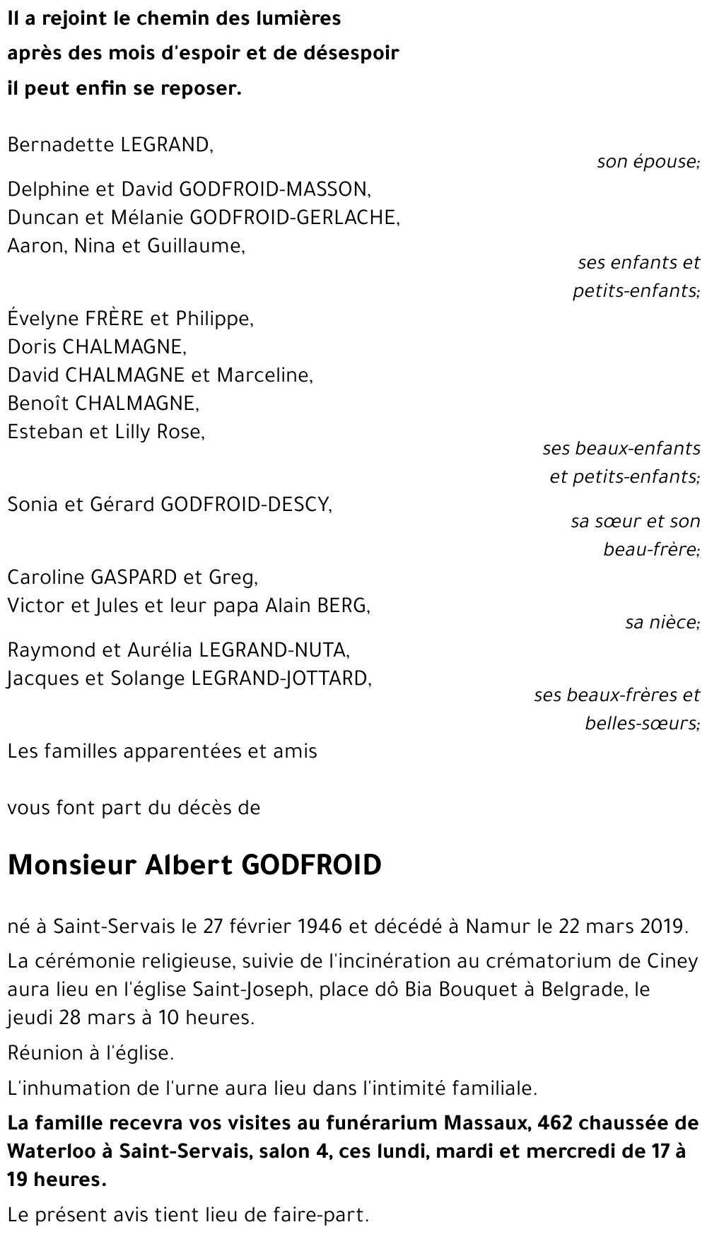 Albert GODFROID