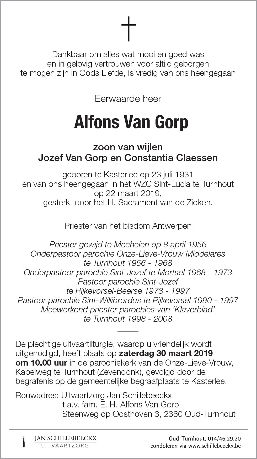 Alfons Van Gorp