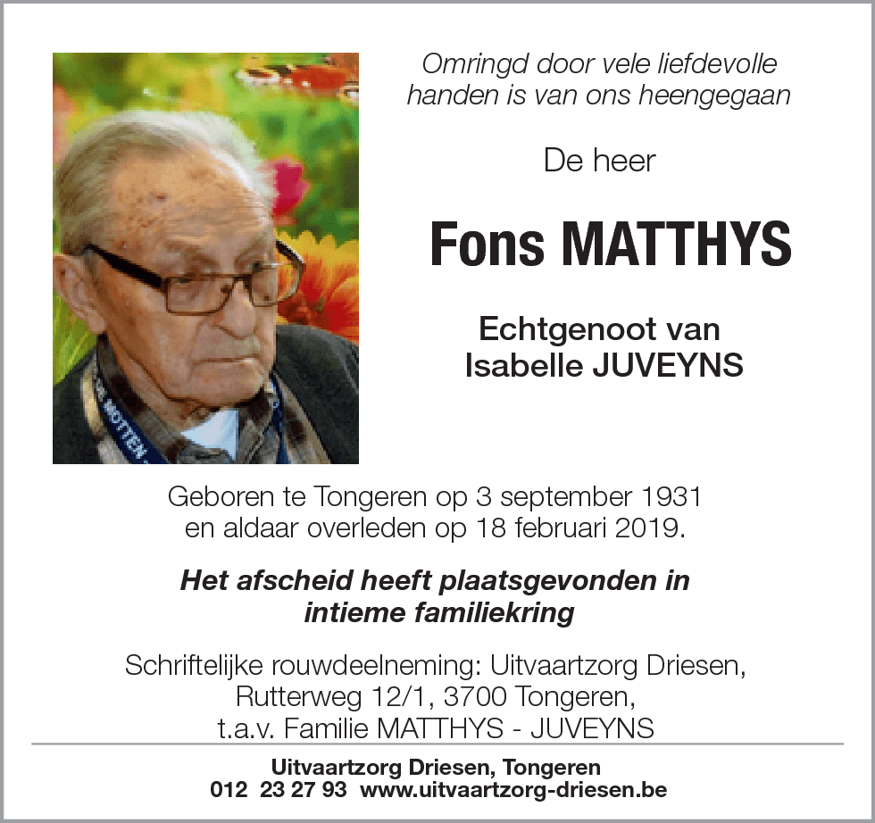 Alphonse Matthys