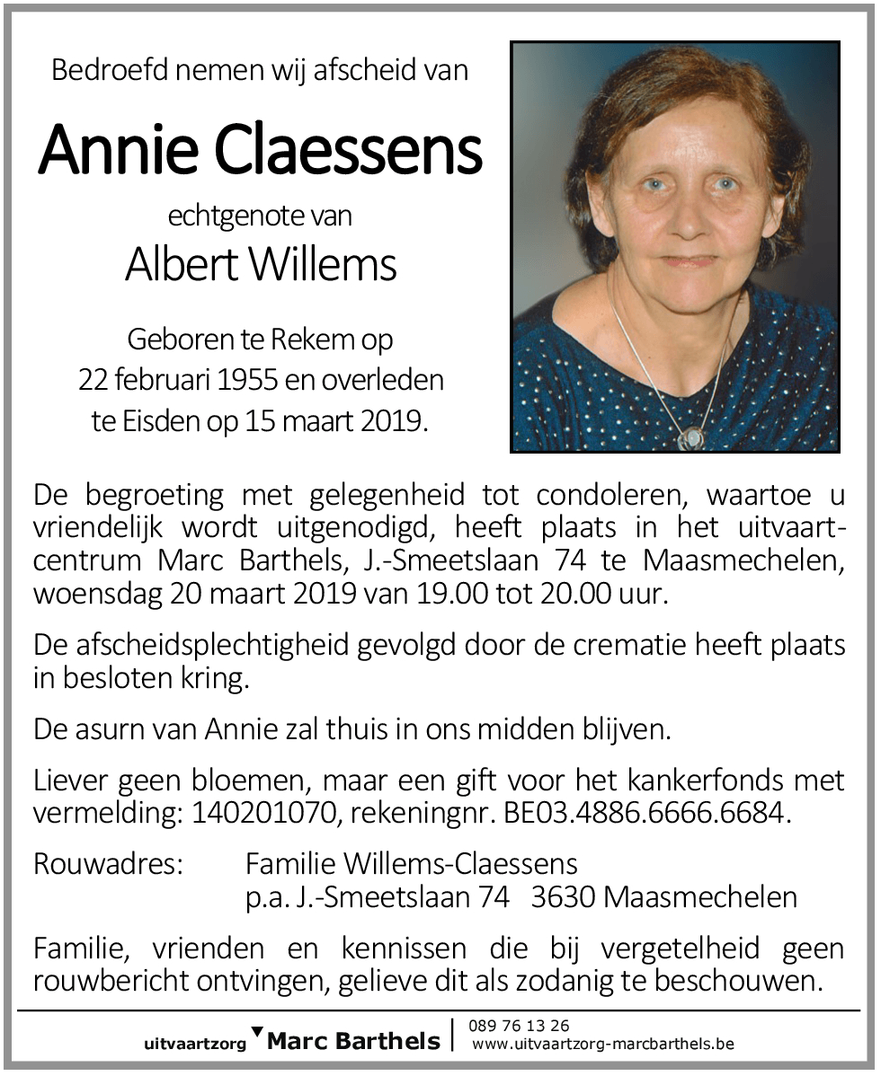 Annie Claessens