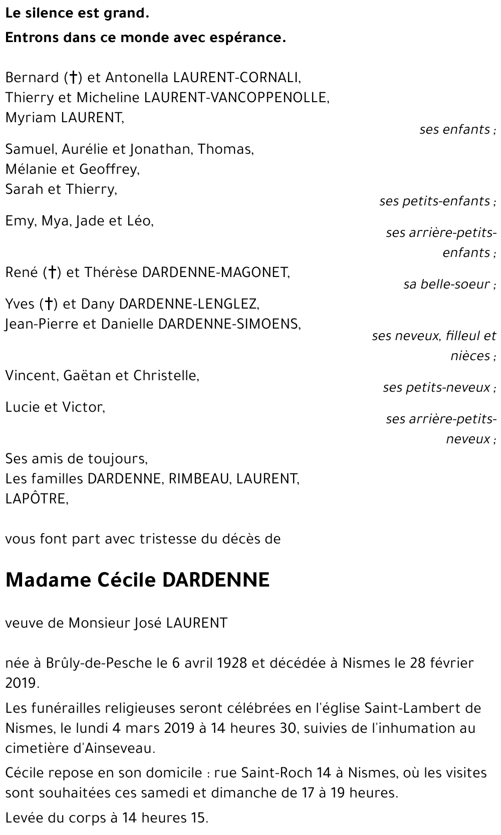 Cécile DARDENNE