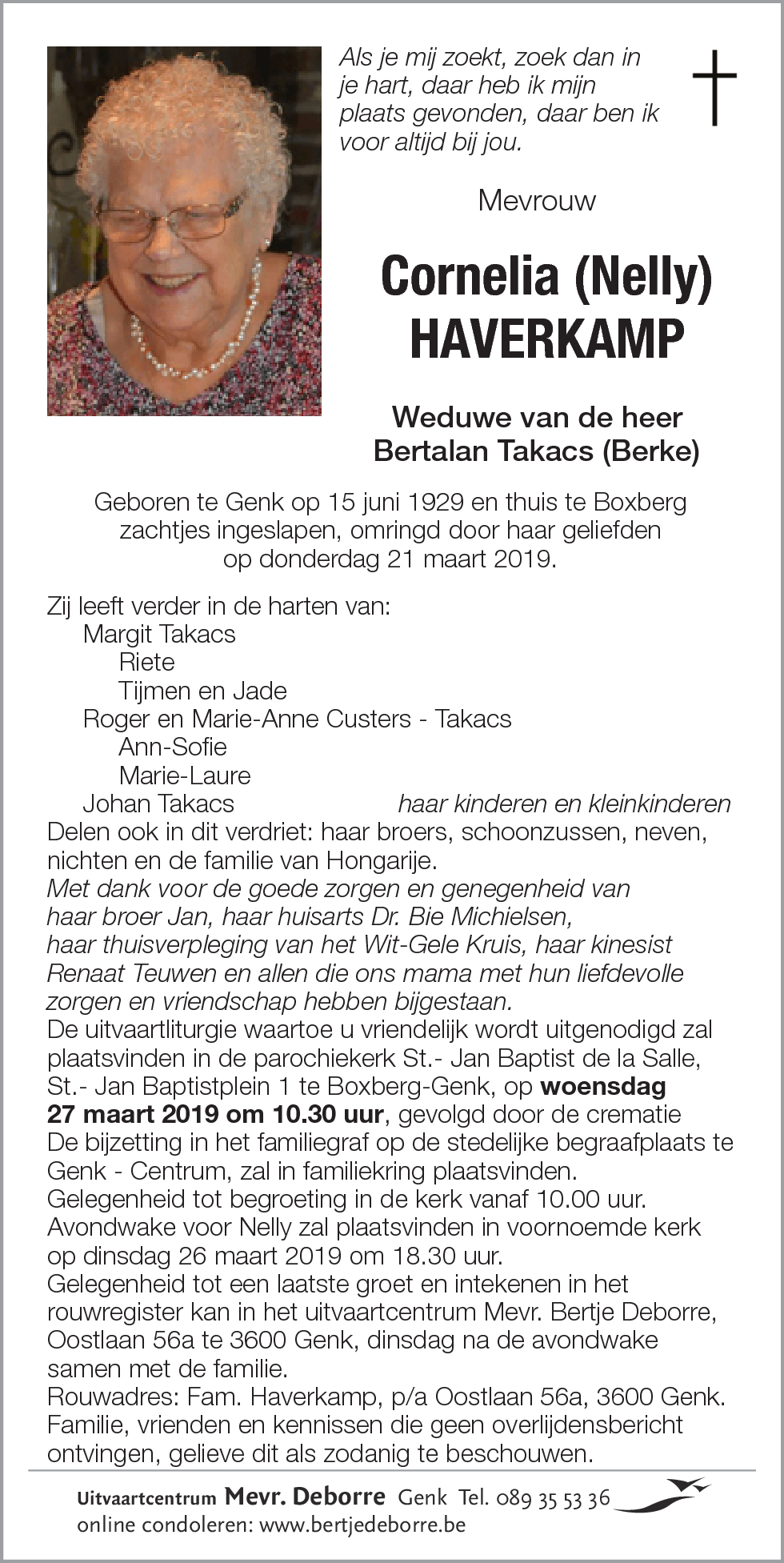 Cornelia (Nelly) Haverkamp