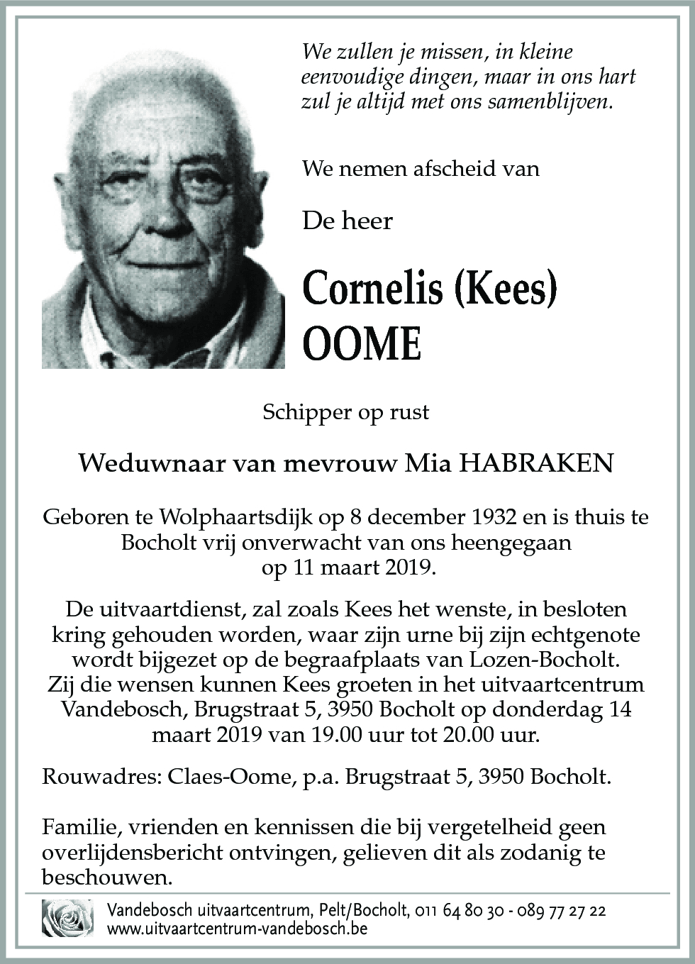 Cornelis Oome