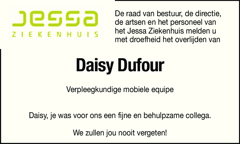 Daisy Dufour