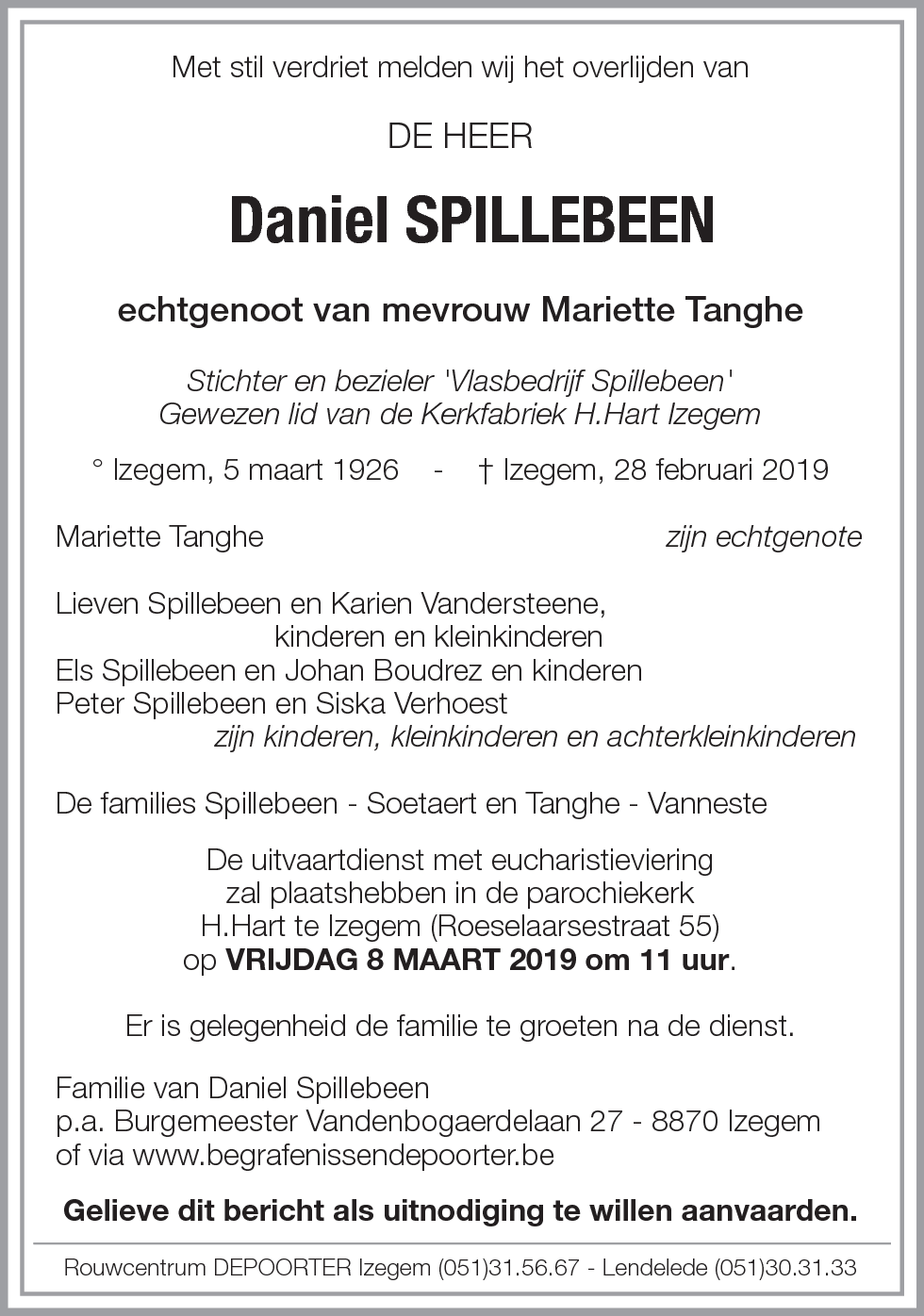 Daniel Spillebeen