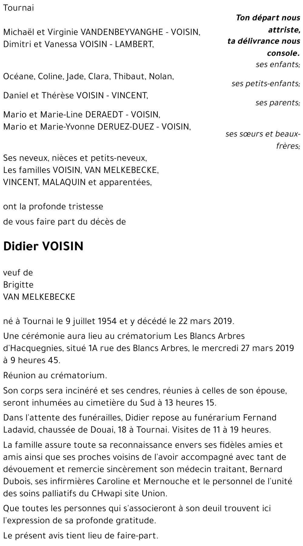 Didier VOISIN