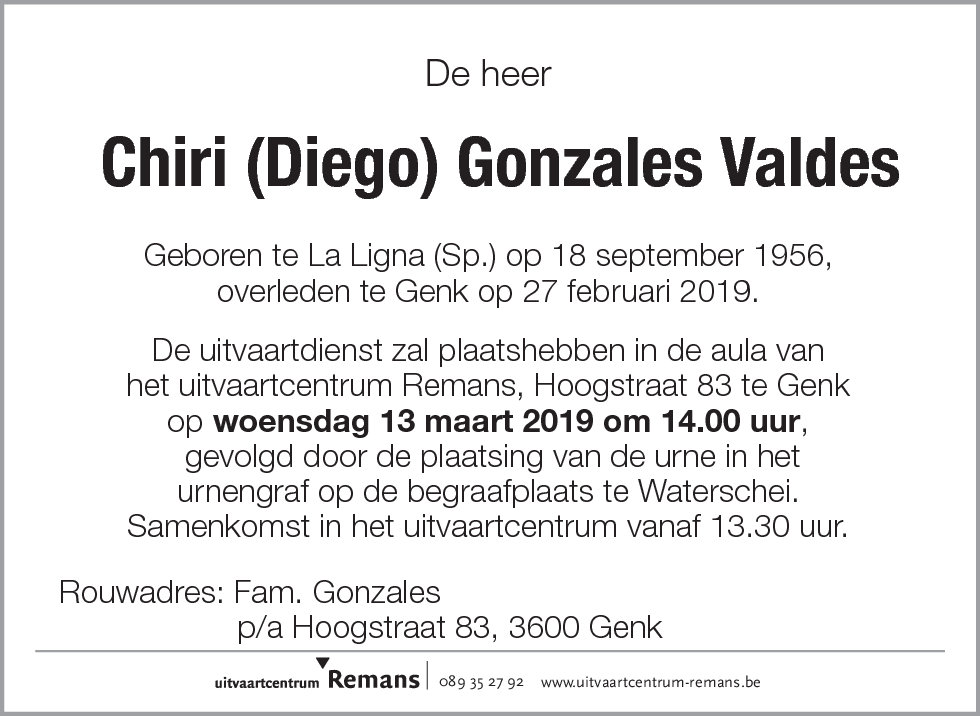 Diego Gonzales Valdes