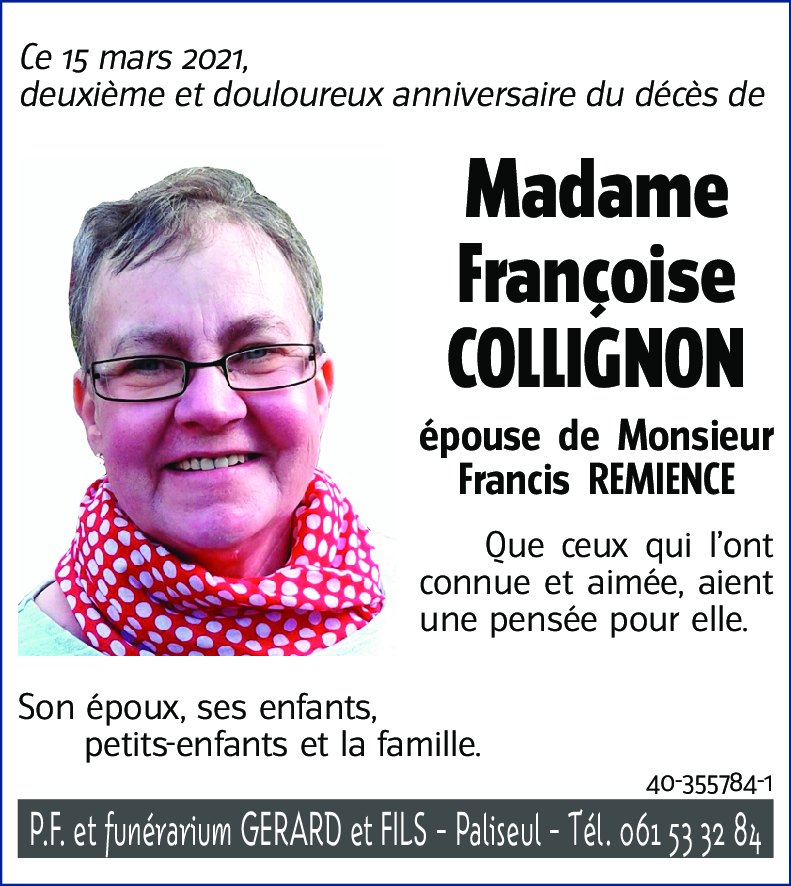 Françoise COLLIGNON