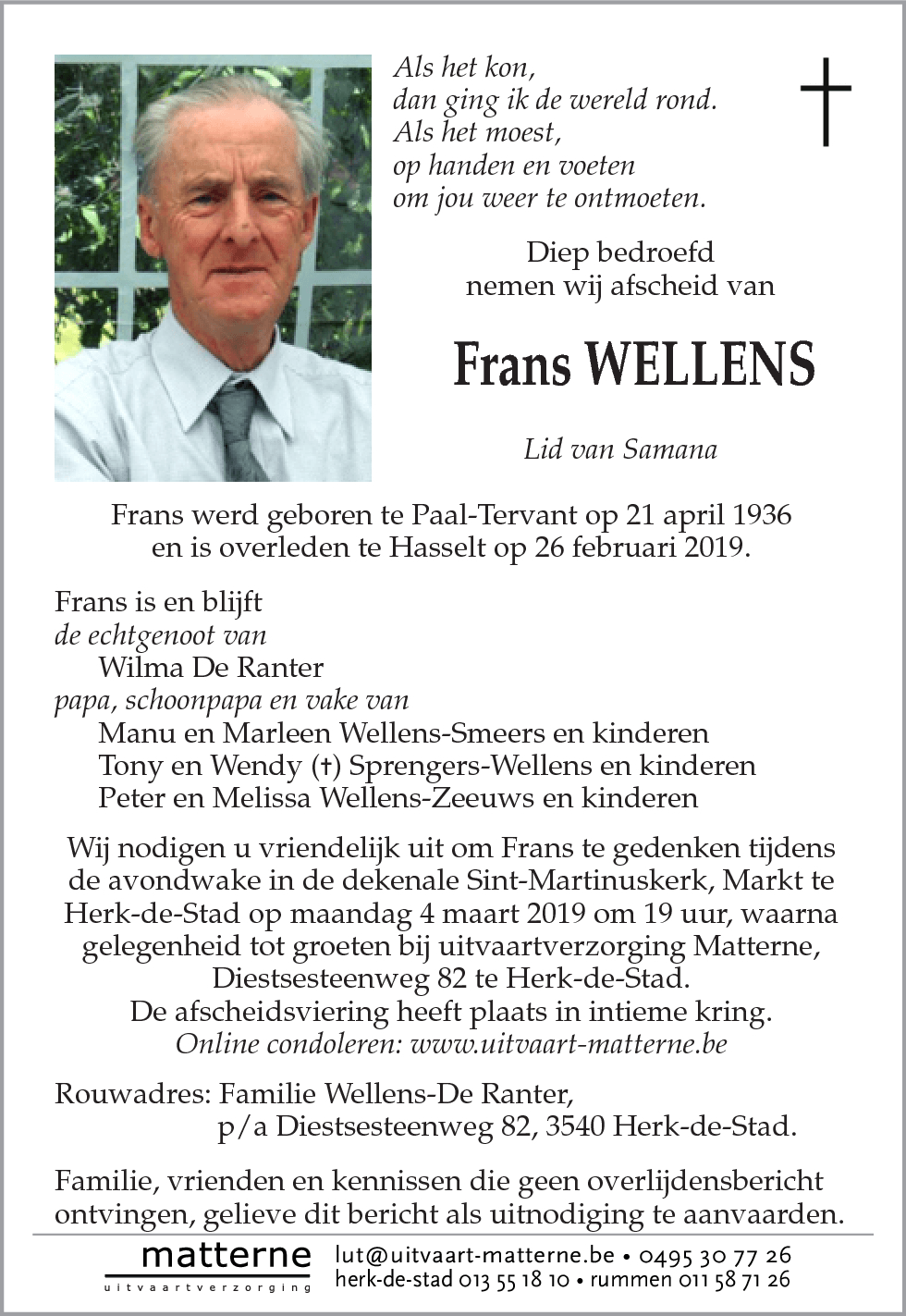 Frans Wellens