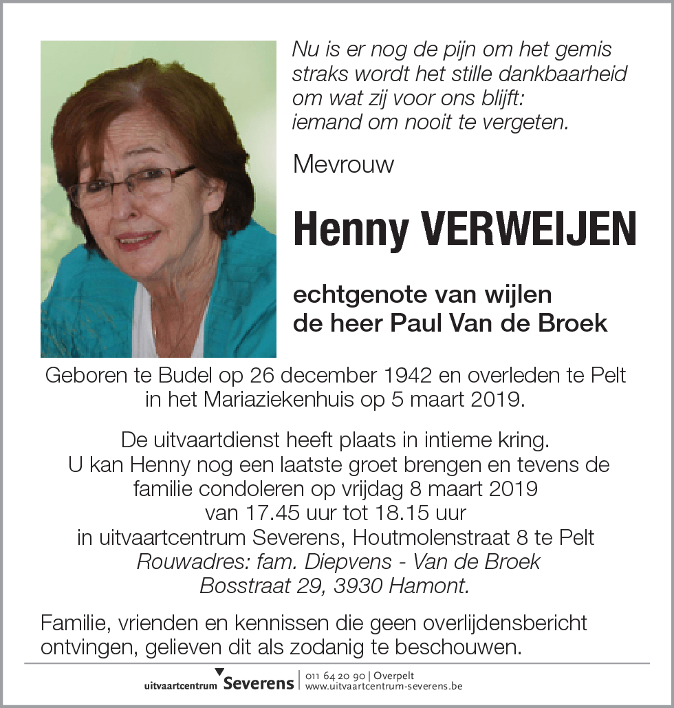 Henny Verweijen