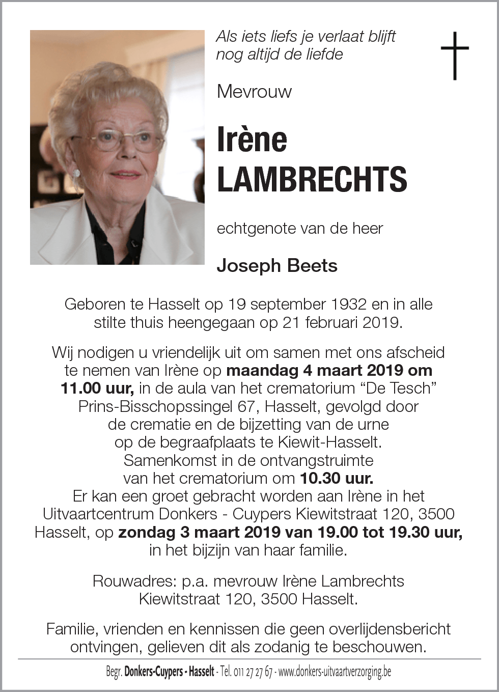 Irène Lambrechts
