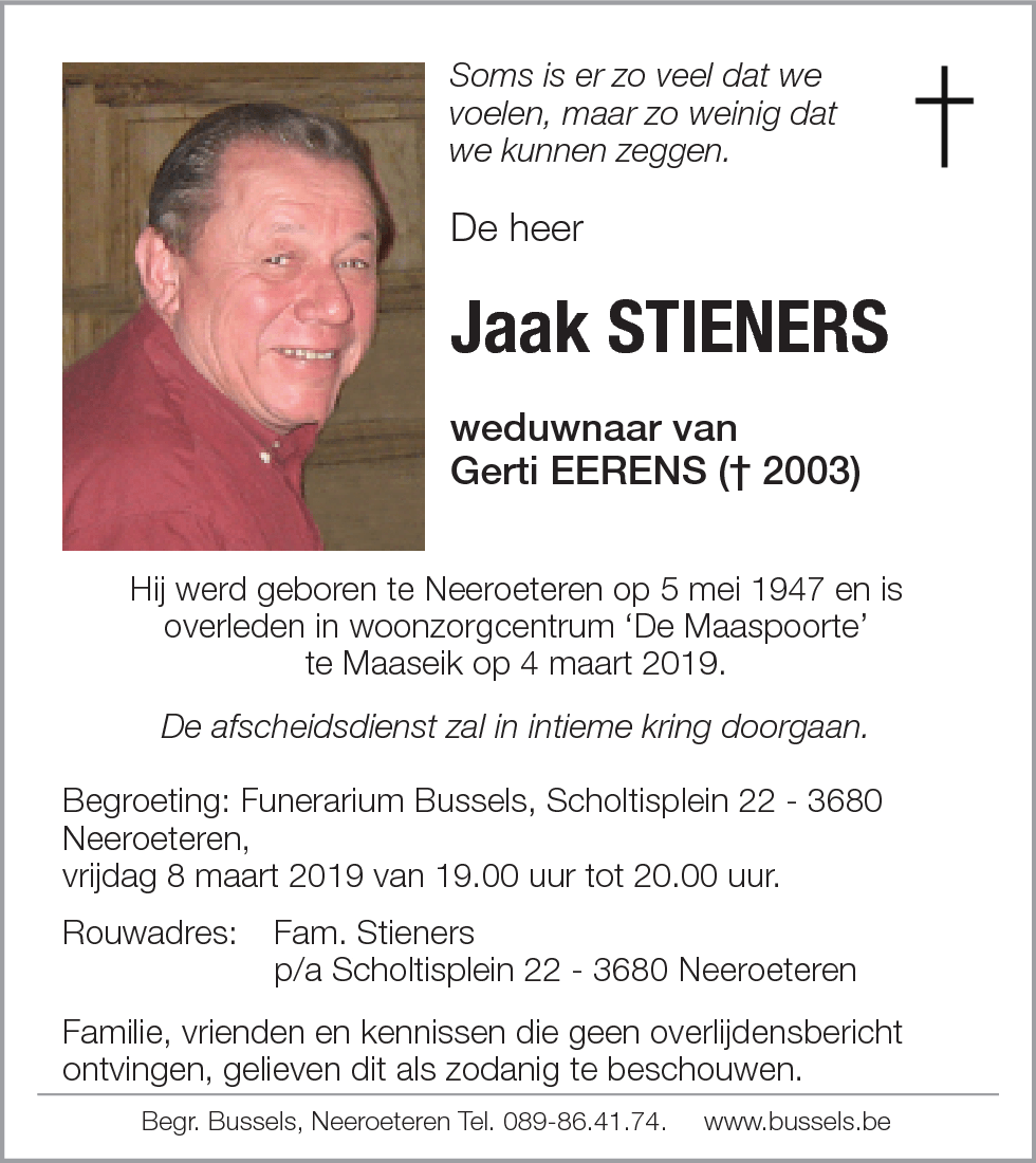 Jaak STIENERS