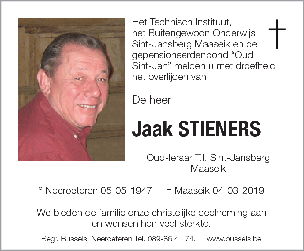 Jaak STIENERS