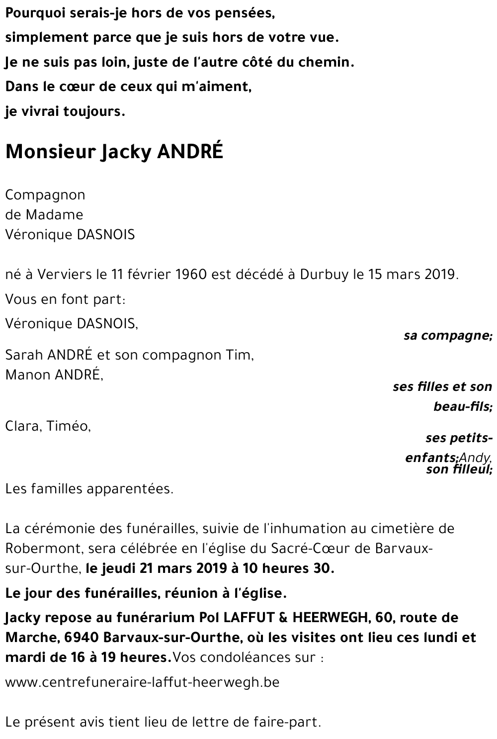 Jacky ANDRÉ