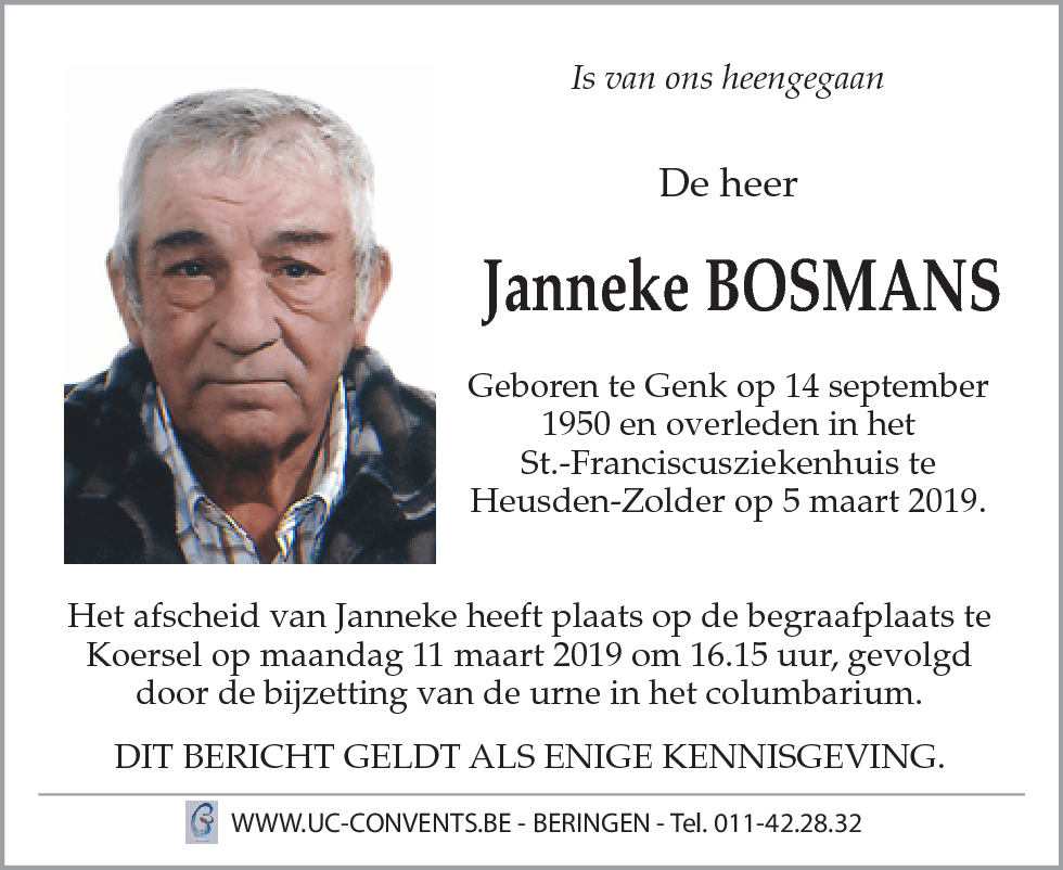 Janneke Bosmans